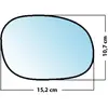 Mad Miroir De Rechange Bombé Côté Passager Peugeot 206 98>06