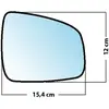Mad Miroir De Rechange Bombé Côté Passager Dacia Logan Mcv Sw 2009  / Sandero Ii2008 2012
