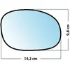 Mad Miroir De Rechange Bombé Côté Passager Citroen C2 / C3 / C3 Pluriel / Peugeot 1007