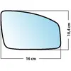 Mad Miroir De Rechange Bombé Côté Passager Renault Espace 2002 