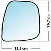 Mad Miroir De Rechange Bombé Côté Passager Citroen Berlingo 2013  / Peugeot Partner 2013 