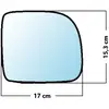 Mad Miroir De Rechange Bombé Côté Passager Renault Kangoo Mk1 / Express
