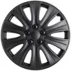 4 Enjoliveurs Noir Brillant Norauto 16 Pouces