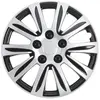 4 Enjoliveurs Gris/noir Norauto 16 Pouces