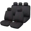 Jeu Complet De Housses Universelles Voiture 1er Prix Noir Et Rouge