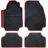 Jeu Complet De Tapis Universels En Moquette Norauto Noir Et Rouge
