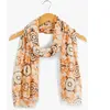 Lollipops Paris Foulard rectangulaire corail Nurlu