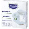 MUSTELA Kit éco-lingettes réutilisables et lavables recharge 2x3 lingettes