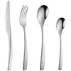 ARTHUR MARTIN Ménageres - - Am3630 - 24 Pieces - Acier Inoxydable - Finition Satinée