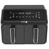 Airfryer 8L - FAGOR - Friteuse sans huile 2 cuves de 4L - 2200W - 8 pr...