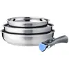 Batterie de cuisine ARTHUR MARTIN de 3 poeles 20-24-26cm + 1 poignée