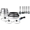 Batterie de cuisine ARTHUR MARTIN 15 pcs amovible