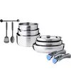 Batterie De Cuisine Arthur Martin Inox 10 Pièces