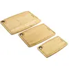 Arthur Martin - 3 Planches à découper en Bambou marron - 28x27/33x23/2...