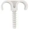 PBTUB Attaches Fix-Ring-Double diametre 20-Boite de 100