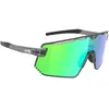 Lunettes azr flash rx crystal noir verni ecran hydrophobe vert