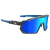 Lunettes azr kromic race rx noir mat  ecran bleu photochromique