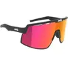 Lunettes azr speed rx noir mat   ecran hydrophobe rouge
