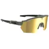 Lunettes azr race rx kaki mat noir   ecran hydrophobe jaune