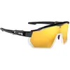 Lunettes azr pro race rx noir blanc verni   ecran hydrophobe or