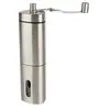 Moulin à café manuel en acier inoxydable capacité 40g -argent