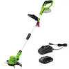Coupe Bordure sans fil 20V VITO EGO LI + Batterie 2AH + Chargeur + Jeu...