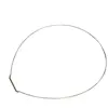 Collier de manchette avant pour lave linge Indesit