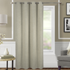 Home Maison Rideau uni occultant et thermique (140x260 cm - Beige)