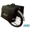 Atoo Sacoche velo porte bagage a pont 2 volumes optimiz noire (+/-40l)