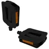 Paires de pédales surface abrasive antidérapante Optimiz Resine Noir 370 g 513890