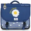 Cartable enfant Pol Fox Daisy Bleu 38x14x32 cm P9-CA38-DAISY