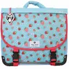 Cartable enfant Pol Fox Strawberry Bleu 38 cm P8CA38STRA