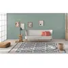 Rugs&Rugs Tapis décoratif en coton en impression digital bleu 160x230 cm