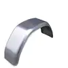 Garde-boue métal galvanisé rond 10'   Compatible toutes remorques