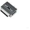 Adaptateur Temium Péritel commutable S Vidéo et RCA 1.5 m Noir