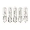 ADNAUTO 5 Ampoules T5 12V 1.2W W2x4.6d Wedgebase clignotant et tableau de bord blanc