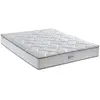 Matelas à mémoire de forme et ressorts mi ferme 90x190 cm