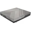 Sampur Matelas déhoussable à ressorts ensachés avec surmatelas 140x190 cm
