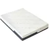 Sampur Matelas mémoire de forme déhoussable bambou 140x200 cm