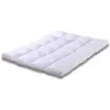 Surmatelas Plumes - Sampur - 180x200 cm - Ergonomique - Isothermique - Confort Mi-Ferme