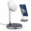 Support Chargeur Induction Sans Fil Magsafe Tiger Power By Muvit Gris