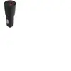 MYWAY CHARGEUR VOITURE PD 20W USB-C + QC 18W USB-A NOIR