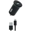 MYWAY PACK CHARGEUR VOITURE 12W + USB-A LIGHTNING NOIR