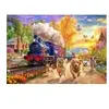 Bluebird Puzzle A la Poursuite du Train