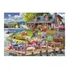 Bluebird Puzzle Lake View Cabin Mountain Time