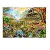 Bluebird Puzzle Country Paradise