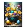 Bluebird Puzzle Oeufs de Pâques et Fleurs