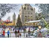 Skating Outside Natural History Museum 1000 Pièces  Bluebird Puzzle