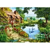 Cottage by the Lake 500 Pièces  Bluebird Puzzle