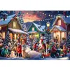 Bluebird Puzzle Noel entre Voisins